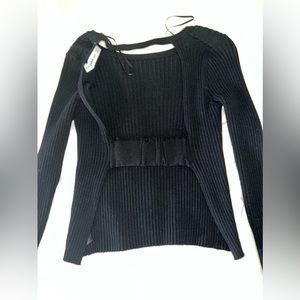 Zara Backless Knit Sweater
